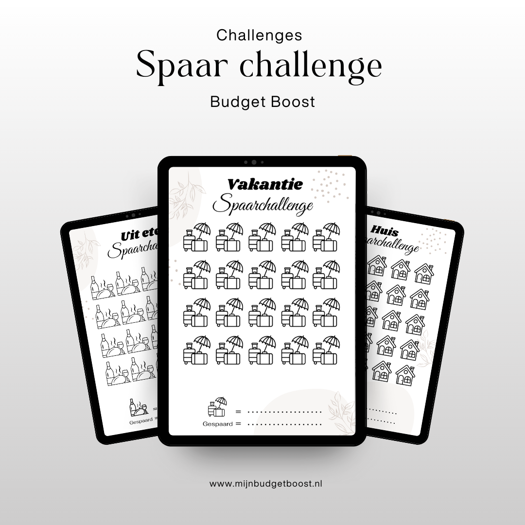 Spaar en Straal Challenges