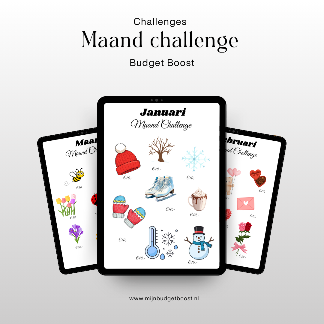 De Maandelijkse Spaar Challenge