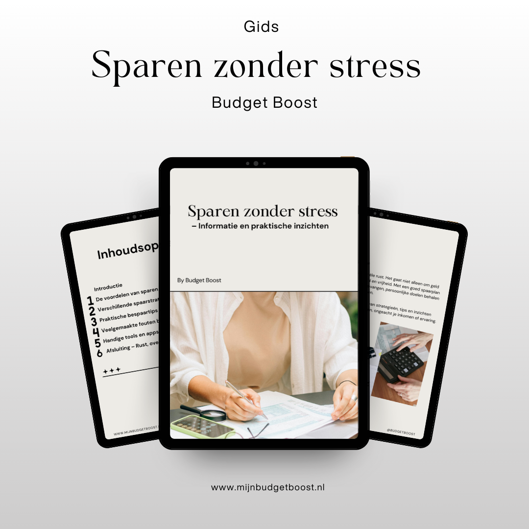 Sparen zonder stress | Informatieve gids over sparen & besparen