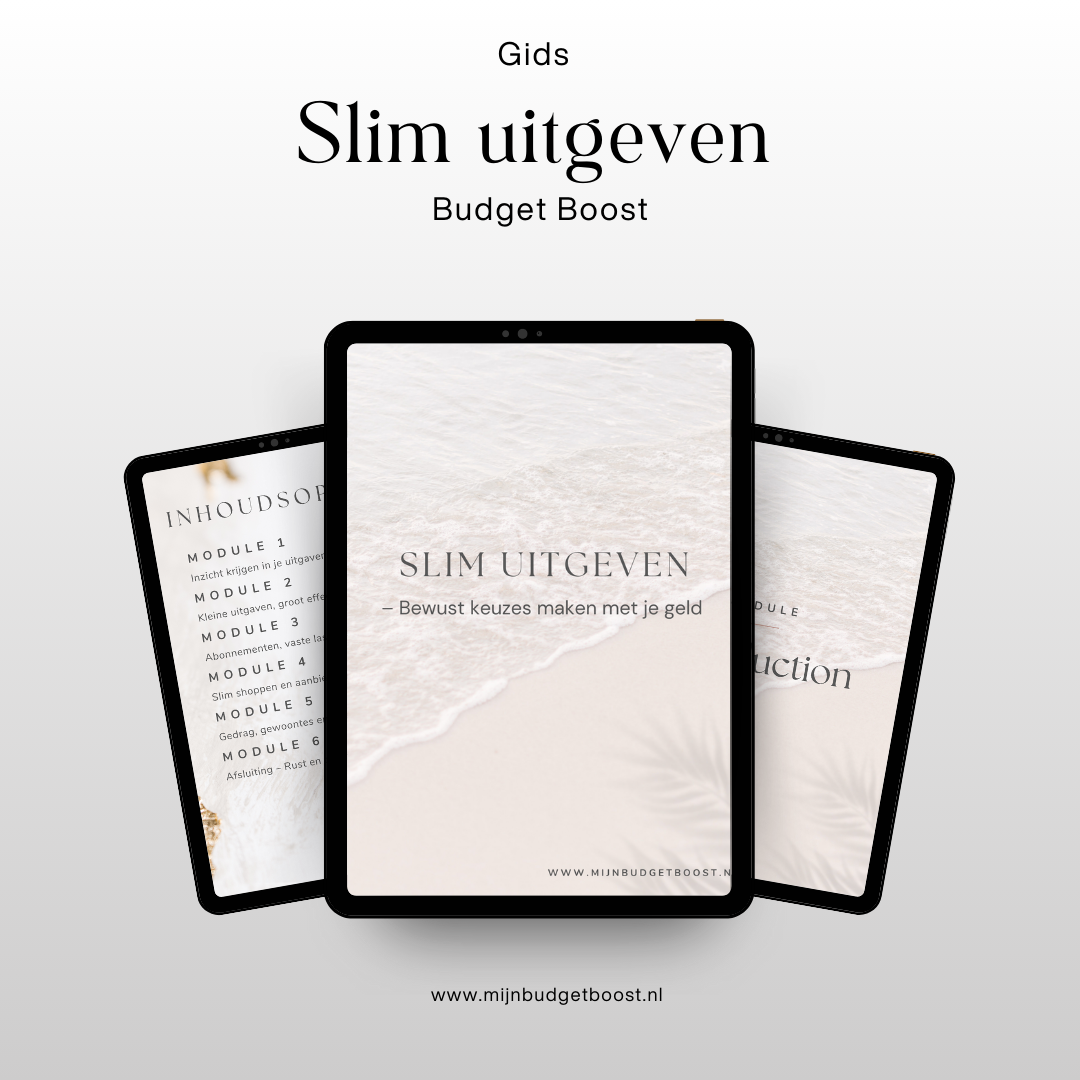 Slim Uitgeven – Bewust keuzes maken met je geld